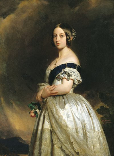 Regina Vittoria (1837-1901) da Franz Xaver Winterhalter